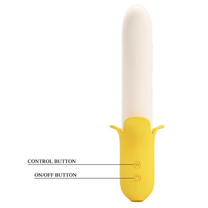 PRETTY LOVE - Banana Greek, 7 vibration functions 3 thrusting settings